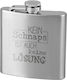 Contento Flasche Rostfreier Stahl Silber 180ml