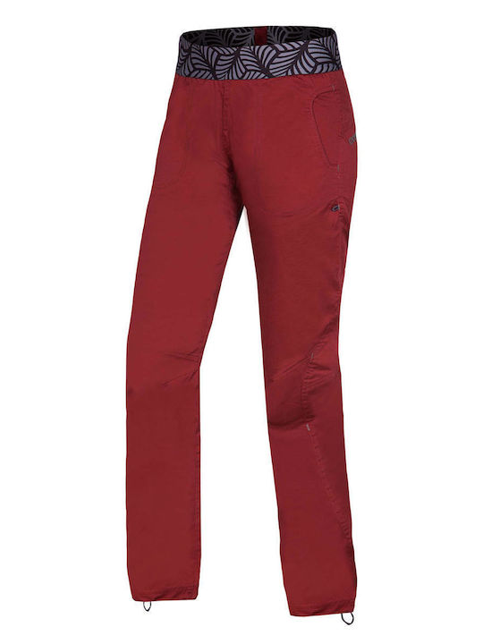 Ocun Pantera Women's Hiking Long Trousers Red