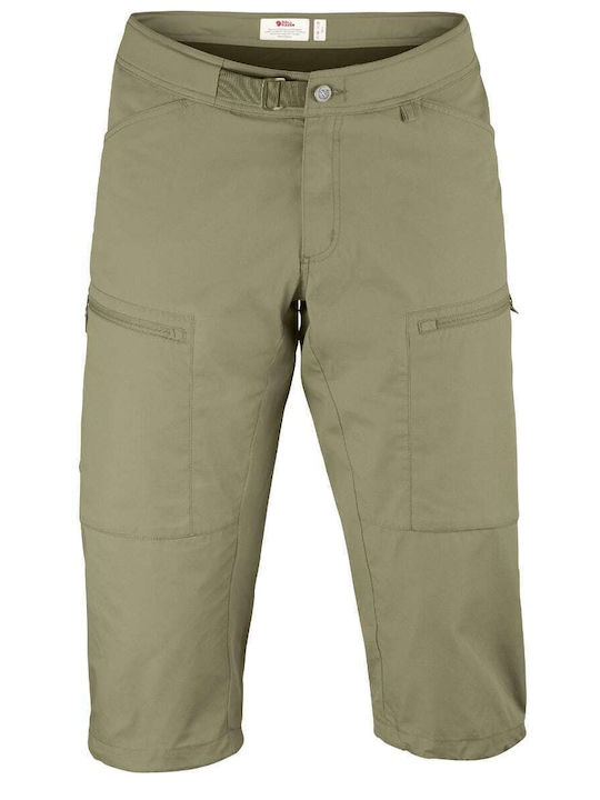 Fjallraven Abisko Bărbați Scurt Pantaloni de drumeție Verde