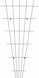 Lux Tools Βάση Στήριξης Φυτών 150cm