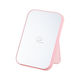 Niobe Professional Makeup Mirror Tabletop 15x15cm Pink