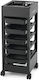 Hair Salon Maintenance Cart with 5 Drawers 39.5x24x82.5cm