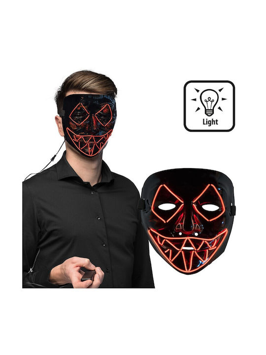 Carnival Full Face Mask with Light