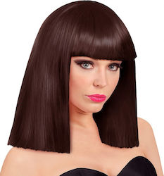 Showgirl Cleopatra Carnival Wig Straight Chestnut