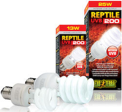 Exo Terra UVB Compact Λάμπα για Ενυδρείο Ερπετώ...