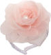 Nst Nastasia Pink Baptism Hair Accessory made of Tulle