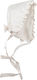 Nst Nastasia White Baptism Hair Accessory