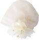 Nst Nastasia Ecru Baptism Hair Accessory made of Tulle