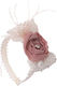 Nst Nastasia Pink Baptism Hair Accessory made of Lace