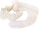 Nst Nastasia Ecru Baptism Hair Accessory made of Lace