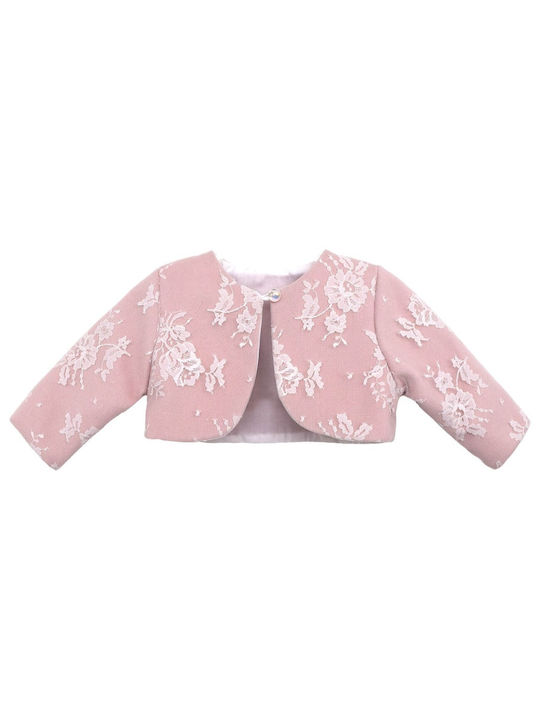 Nst Nastasia Princess Marie Sophie Rosa Strickjacke für Taufkleidung für Mädchen aus Spitze