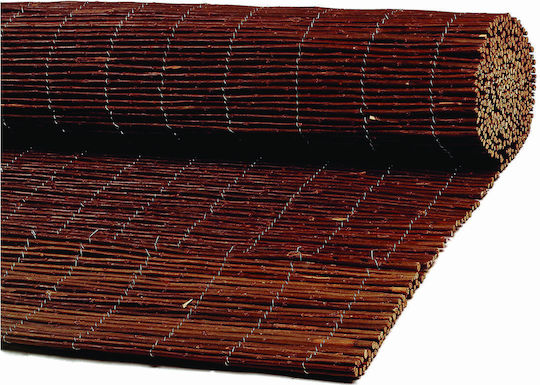 Nattera Bambuszaun Holz mit Ganzem Holz 1.5x3m