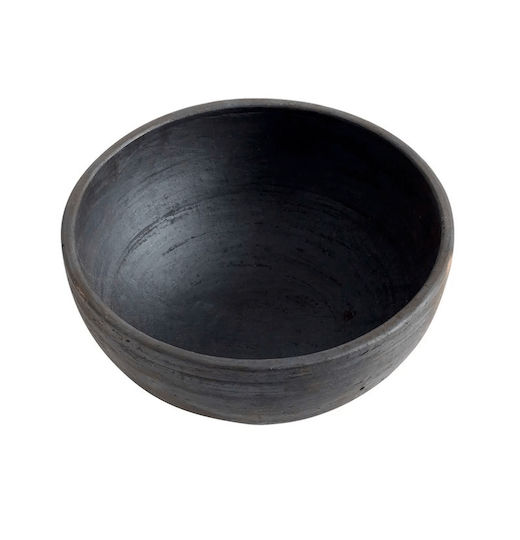 Muubs Dekorative Schüssel Lehm Braun 23x23x9.5cm 1Stück