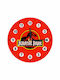 Koupakoupa Kids Wooden Wall Clock 19cm