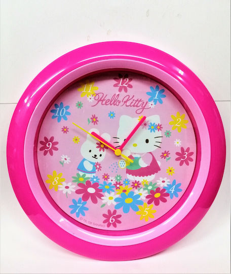 Sanrio Kids Plastic Wall Clock 29cm
