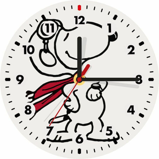 Koupakoupa Kinder Wanduhr Tiere Hölzernes 19εκ.