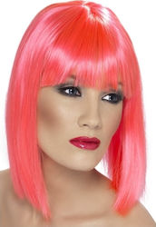 Smiffys Wig Pink