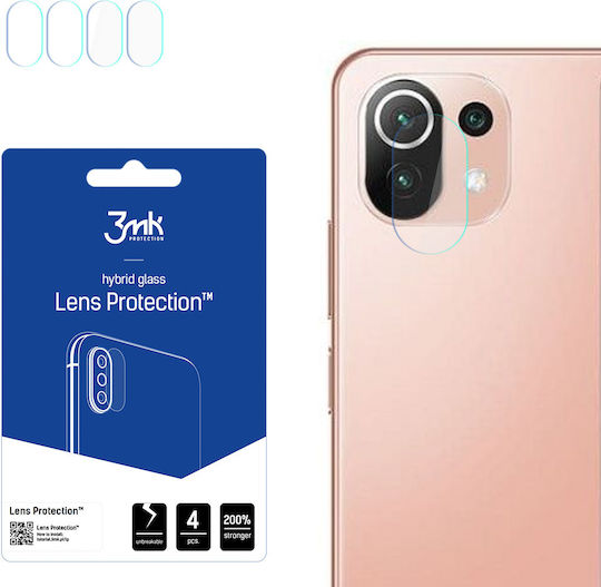 3MK Lens Protection Προστασία Κάμερας Μεμβράνη Διάφανο για το Xiaomi Mi 11