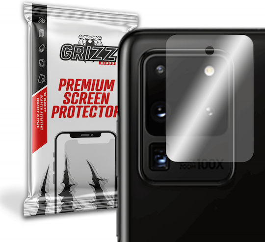 GrizzGlass Camera Protection Tempered Glass Transparent for the Galaxy S20 Ultra