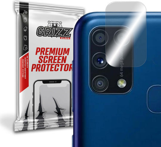 GrizzGlass Protecție Cameră Tempered Glass Transparent pentru Galaxy M31