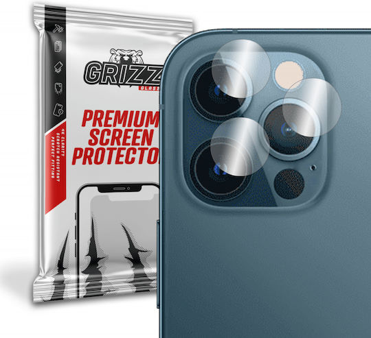GrizzGlass Camera Protection Tempered Glass Transparent for the iPhone 12 Pro Max