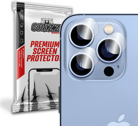 GrizzGlass Kameraschutz Gehärtetes Glas Transparent für das iPhone 13 Pro