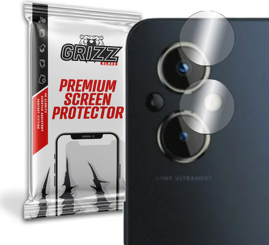 GrizzGlass Camera Protection Tempered Glass Transparent for the OnePlus Nord
