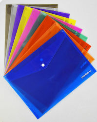A&G Paper File Folder with Button for A4 Sheets...