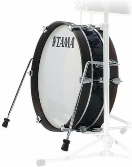 Tama Модел на бас барабани 18" x 4" Линия на косата Blackt