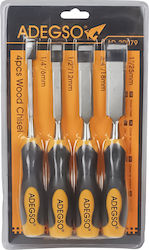 ED460159 Set of Files with Handle 4pcs