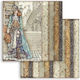 Stamperia Vagabond Scrapbooking Leaves Double Sided