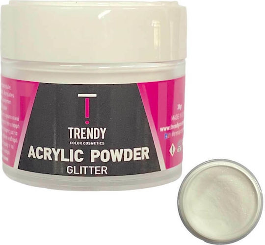 Trendy Color Cosmetics Σκόνη Ακρυλικού σε Λευκό Χρώμα 30gr 09.160