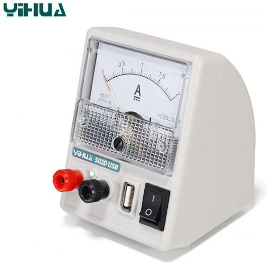 Yihua YH-502D Τροφοδοτικό Πάγκου με 1 Κανάλι 5V 2A
