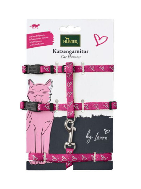 Hunter Katzenleine mit Anleitung Rosa 65951