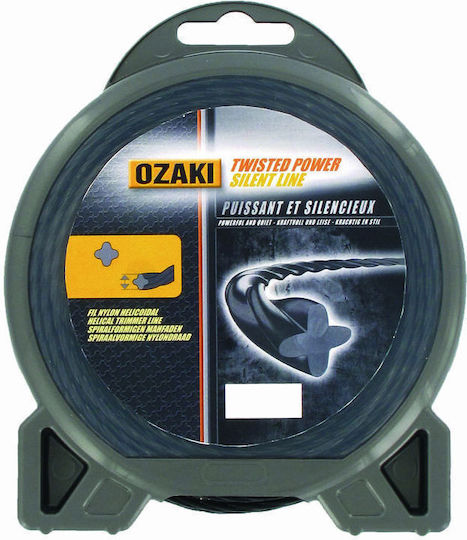 Ozaki 1512726 Μεσινέζα Σταυρός Στριφτή Μήκους 46m και Πάχους 3.30mm