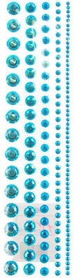 Next Decorative Sticker for DIY Crafts Blue (10 Tabs)