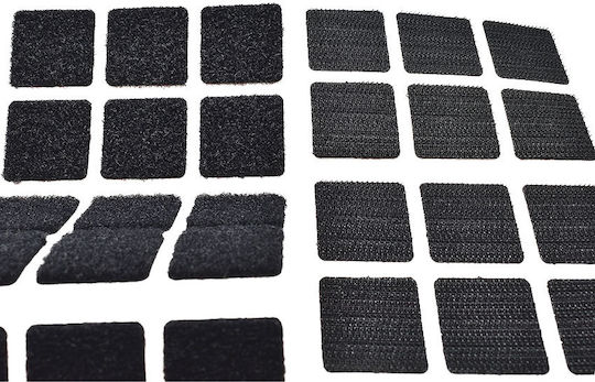Velcro Möbelsocken Quadratische mit Aufkleber 24x25mm 24Stück