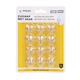 Benson Plastic Hanger Kitchen Hook with Suction Cup Transparent 12pcs 006296