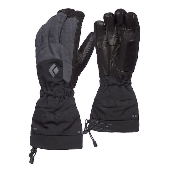 Black Diamond Soloist Gloves Mountaineering and Climbing with Waterproof Protection Black