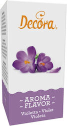 Decora Geschmacks-Tropfen mit Violett Aroma 50gr