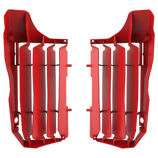Polisport Προστατευτικό Ψυγείου Μοτοσυκλέτας Honda CRF 250 Κόκκινο