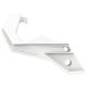 Polisport Motorcycle Fork Axle Protectors Kawasaki KX White