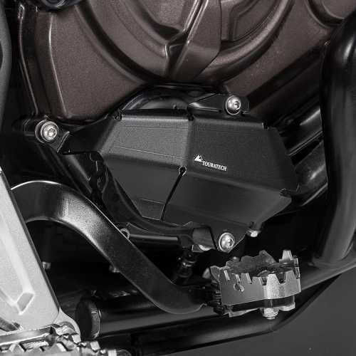 Touratech Προστατευτικό Κάλυμμα Κινητήρα Μοτοσυκλέτας Yamaha Tenere 700 Μαύρο