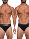Men's Slips Black 2Pack