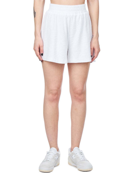 Dirty Laundry Women's Terry Shorts White
