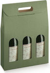 Bottle Case Green 27x9x38.5cm.