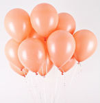 Set of 10 Balloons Latex Pink 30cm