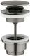 CGS Valve Sink with Overflow Silver