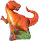 Балон Фолио Jumbo Оранжев T-Rex 77бр