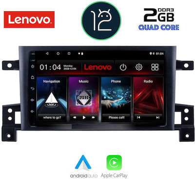 Lenovo Sistem Audio Auto pentru Suzuki Grand Vitara 2005-2015 (WiFi/GPS/Apple-Carplay) cu Ecran Tactil 9"